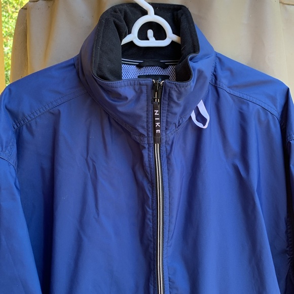 Nike Windbreaker Navy Blue 3/4 Zip-up Men’s XL - Picture 4 of 10